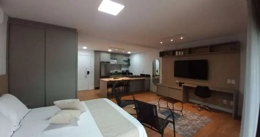 Apartamento Studio Mobiliado à venda no Res. La Spezia - Bairro Saco Grande, em Florianópolis.