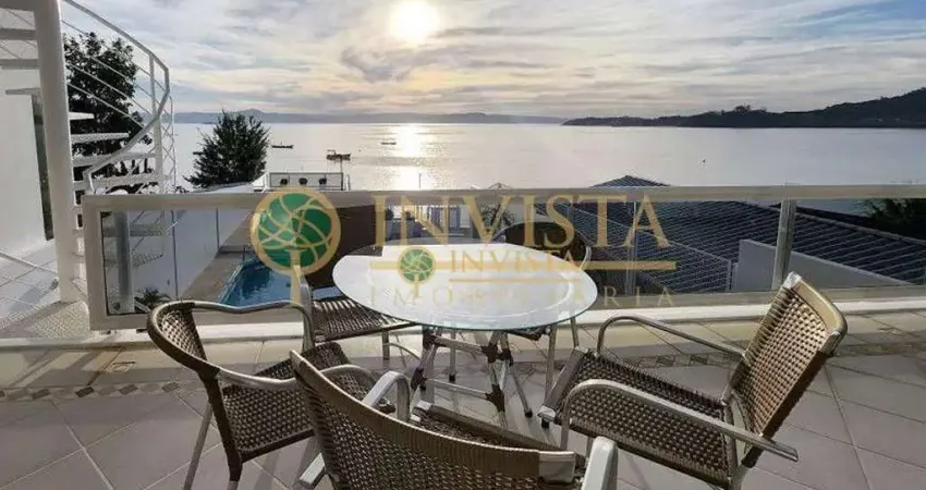 Casa de frente para o mar com 4 quartos no bairro joão paulo - florianópolis/sc