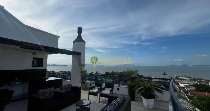 Cobertura com piscina privativa à venda em florianópolis/sc! 3 quartos, 337 m² e 3 vagas de garagem - bairro balneário do estreito.