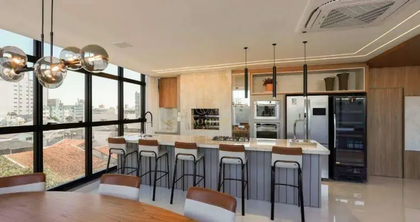 Apartamento diferenciado - 164m2 - 03 dormitórios - centro - itajaí