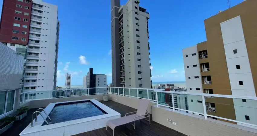 Apartamento com 2 quartos à venda na Rua Silvino Lopes, Tambaú, João Pessoa