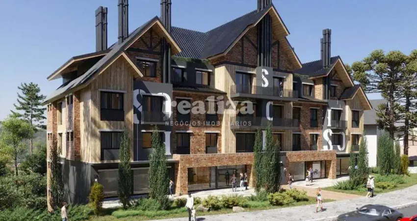 Apartamento com 2 quartos à venda na Rua Emílio Leobet, 1333, Avenida Central, Gramado