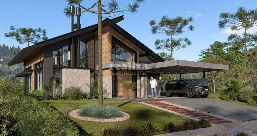 Casa com 3 quartos à venda na Rua Cerejeira, Vivendas do Arvoredo, Gramado