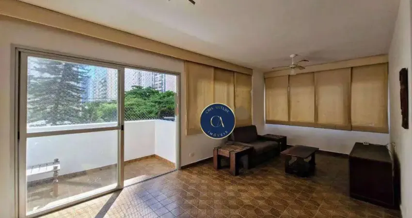 Apartamento com 3 dormitórios à venda, 130 m² - Pitangueiras - Guarujá/SP