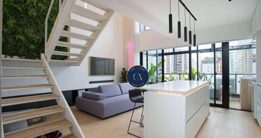 Apartamento Duplex com 1 suíte à venda, 67 m² - Campo Belo - São Paulo/SP