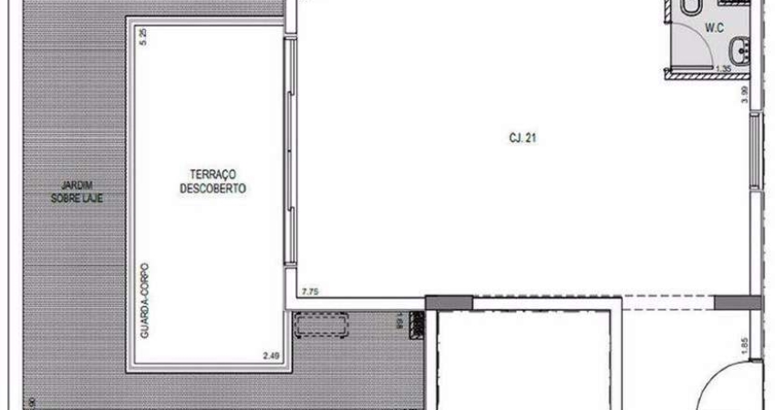 Sala Comercial à venda, Cerqueira César, São Paulo - SA0015.