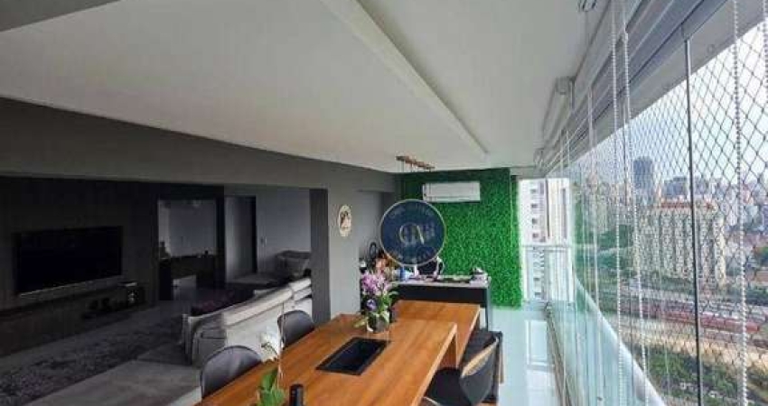 Apartamento com 3 dormitórios à venda, 157 m² - Jardim das Perdizes - São Paulo/SP