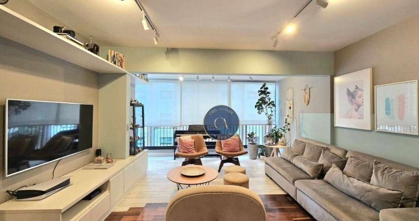 Apartamento com 3 dormitórios à venda, 98 m² - Moema Pássaros - São Paulo/SP