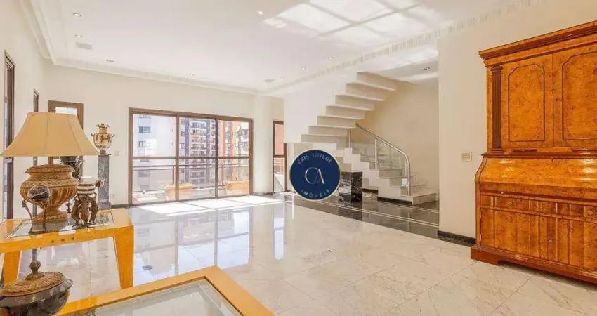 Cobertura duplex com 3 suítes à venda, 412 m² - Jardim Paulista - São Paulo/SP