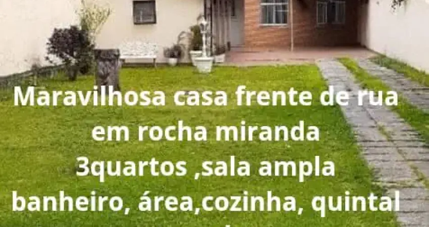 Casarao 3 quartos com rgi valor 480 mil aceito financiamento rocha miranda