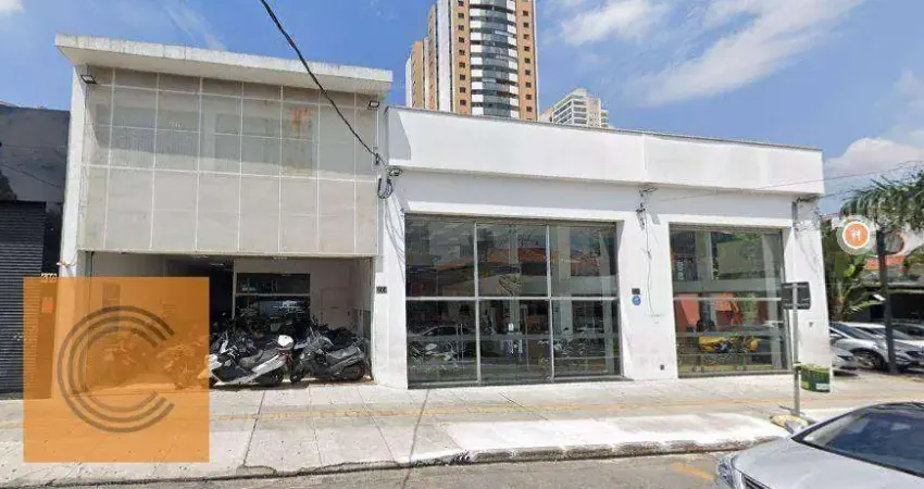Galpão para alugar, 1050 m² por r$ 59.597,00/mês - tatuapé - são paulo/sp