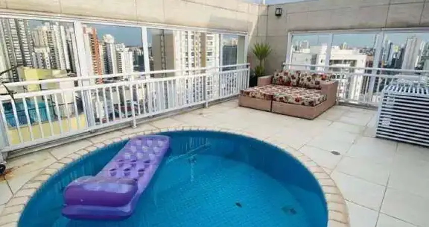 Cobertura 230m 3 dormitórios 2 suítesà venda, 230 m² por r$ 2.900.000 - anália franco - são paulo/sp