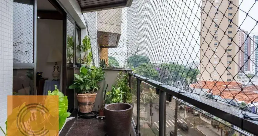 Apartamento com 4 dormitórios à venda, 185 m² por r$ 1.200.000,00 - jardim anália franco - são paulo/sp