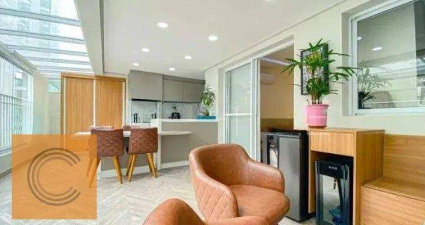 Apartamento Garden com 2 dormitórios à venda, 113 m² por R$ 1.430.000,00 - Anália Franco - São Paulo/SP