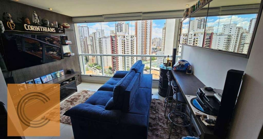 Apartamento com 1 dormitório à venda, 52 m² por R$ 660.000,00 - Anália Franco - São Paulo/SP