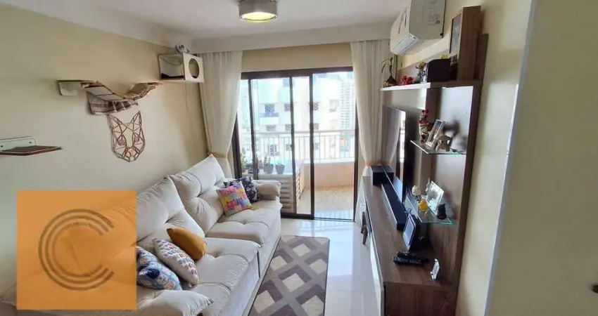 Apartamento com 3 dormitórios à venda, 75 m² por R$ 870.000,00 - Tatuapé - São Paulo/SP