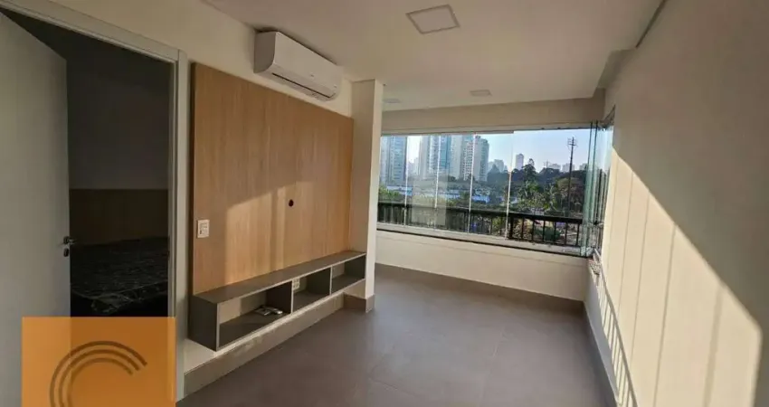 Apartamento com 1 dormitório para alugar, 35 m² por r$ 4.480,00/mês - jardim anália franco - são paulo/sp