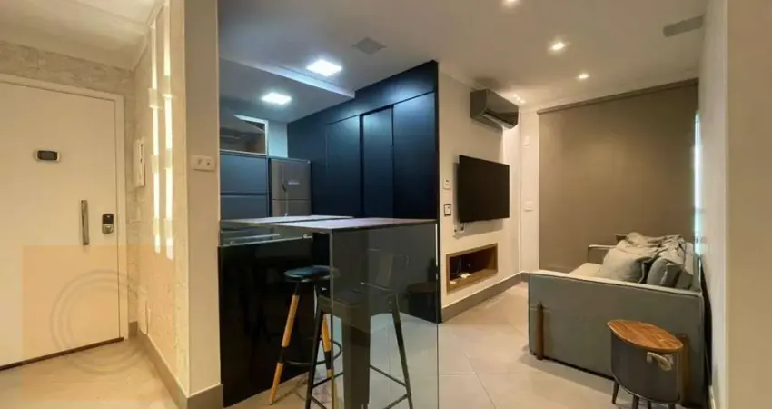 Apartamento com 1 dormitório, 55 m² - venda por R$ 890.000,00 ou aluguel por R$ 5.744,51/mês - Jardim Anália Franco - São Paulo/SP
