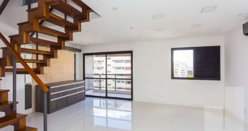 Excelente cobertura duplex 02 dormitórios, sendo 02 suítes e 2 vagas, ao lado do mackenzie.