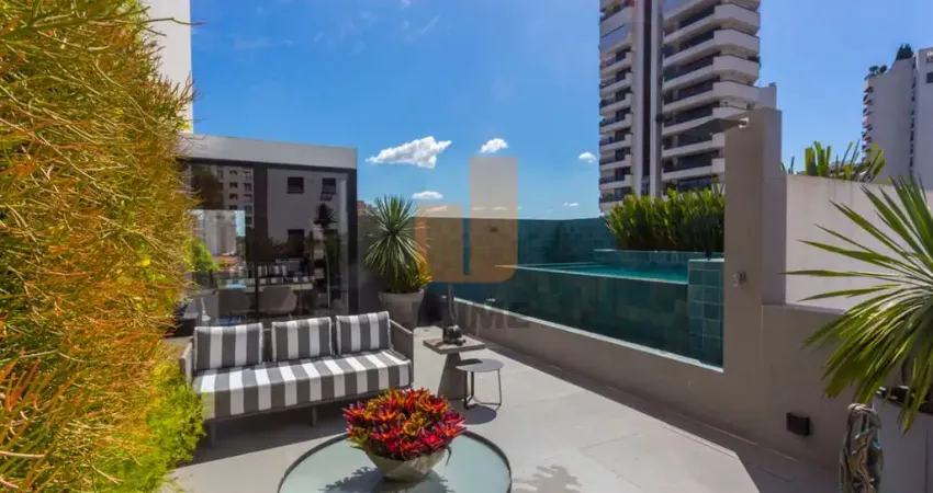 Cobertura duplex, reformada com 04 suítes, 08 vagas vista livre em higienópolis.