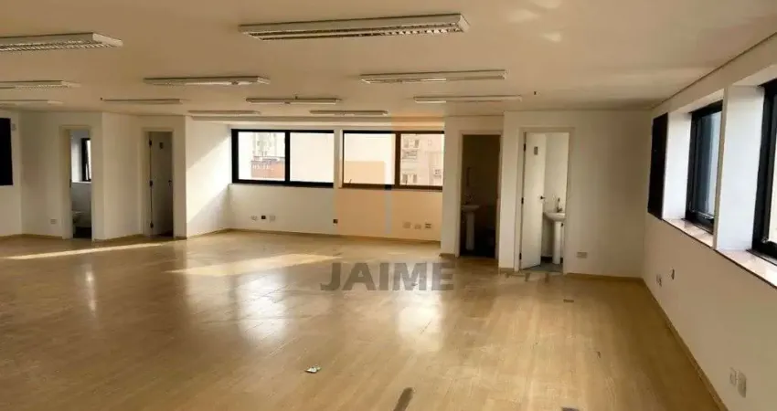 Salas totalmente abertas, vista privilegiada, em ótima localização de higienópolis