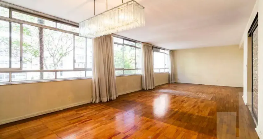 Apartamento com 254 m2 em área nobre de higienópolis, próximo à praça buenos aires e ao shopping.