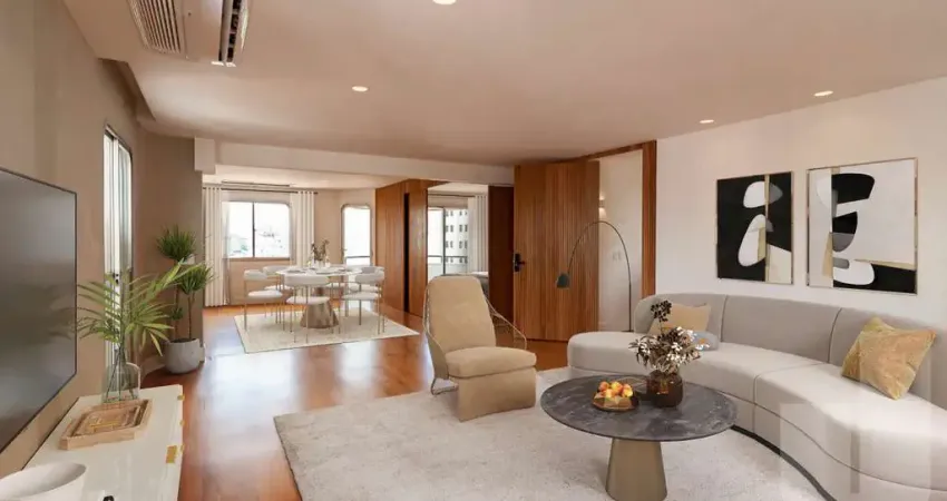 Apartamento 3 dormitórios sendo 2 suítes 4 banheiros sala 3 ambientes 2 vagas.