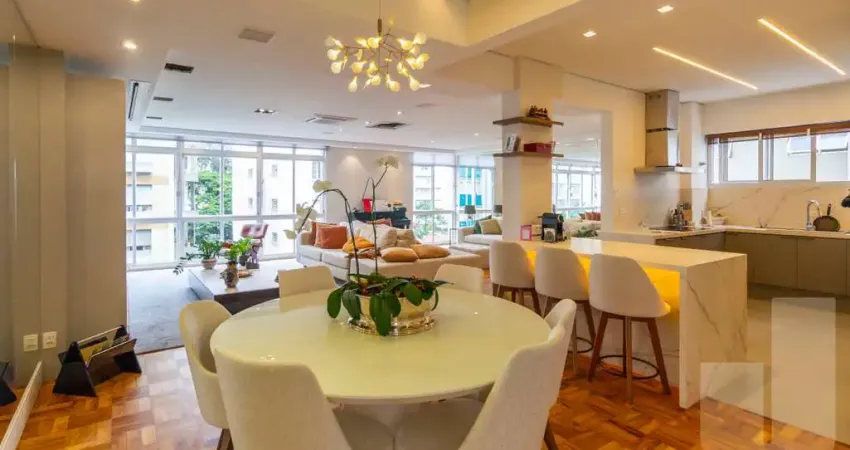 Apartamento reformado 3 dormitórios e 2 vagas em higienópolis