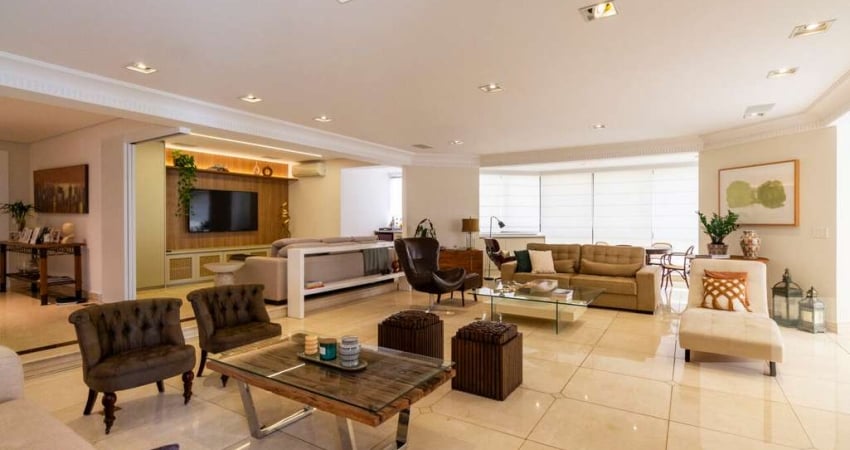 Apartamento de alto padrão com 04 suítes , 4 vagas em higinienópolis.