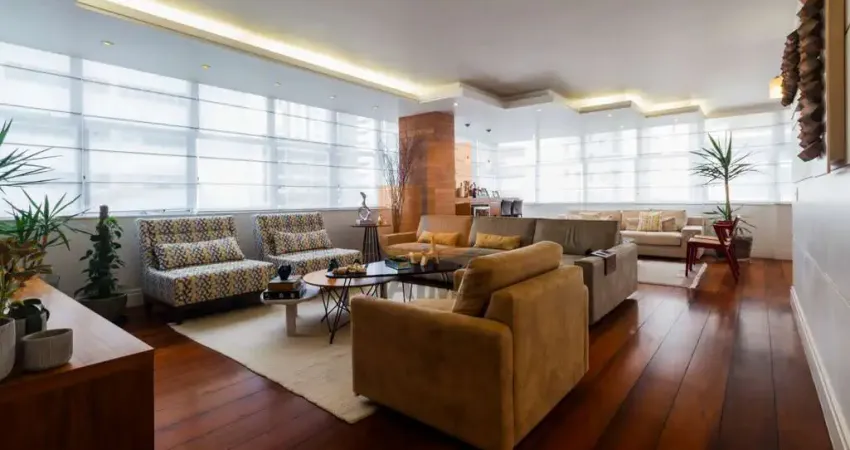 Excelente apartamento iluminado, 363 m2, localizado em área nobre de higienópolis