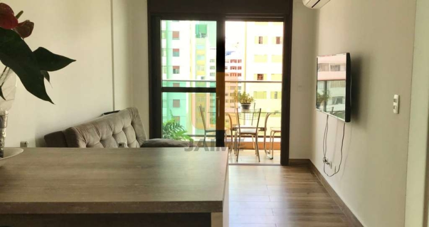 Excelente apartamento na santa cecília, com varanda, 41 metros m2 e 1 vaga