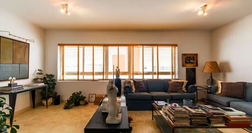 Apartamento no coração nobre de higienópolis finamente mobiliado