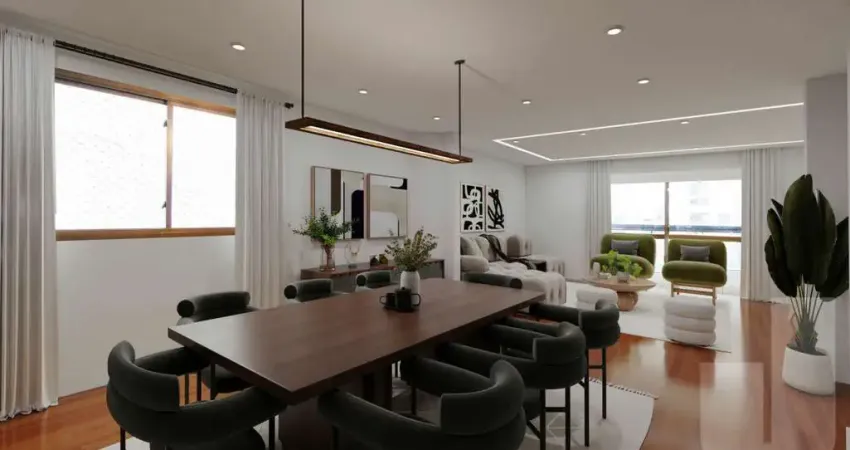 Apartamento 04 dormitórios sendo 2 suites 5 banheiros 2 vagas.em higienópolis.