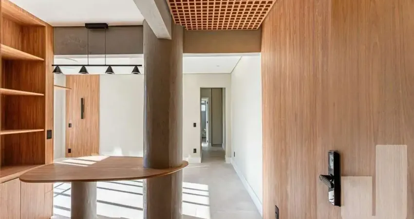 Apartamento com reforma impecável em higienopolis 2 dorm (1 suíte) sala 2 ambientes 1 vaga.