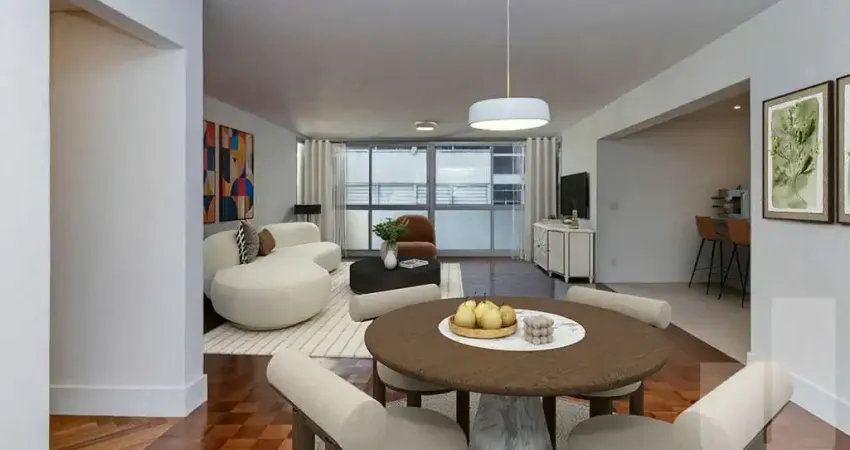 Apartamento em reforma, 3 dormitórios sendo 2 suítes e 2 vagas - higienópolis