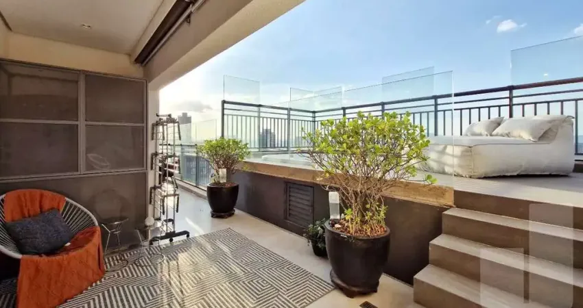 Apartamento totalmente mobiliado, 4 dormitórios sendo 4 suítes e 4 vagas - perdizes