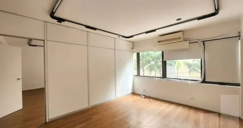 Conjunto comercial com ar condicionado em higienópolis e 1 vaga.