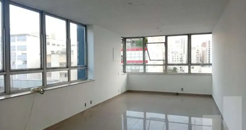 Conjunto comercial  a 7 minutos do shopping, com 2 salas, 1 banheiro e 1 vaga  - higienópolis