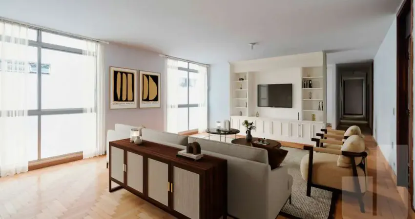 Apartamento 4 dormitorios sendo 1 suite 2 banheiros sala 2 ambientes 3 vagas.