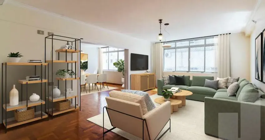 Apartamento 4 dormitorios sendo 1 suite 2 banheiros 3 salas 2 vagas.