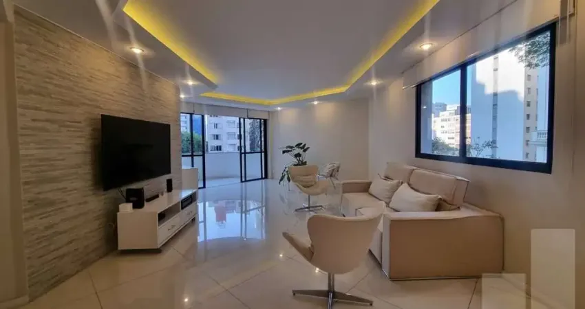 Apartamento em excelente localização, 142 m², 3 quartos, sendo 1 suíte e 2 vagas.