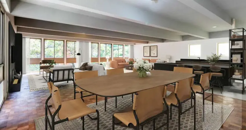 Apartamento em higienópolis com 4 dormitórios, 1 suíte e 2 vagas