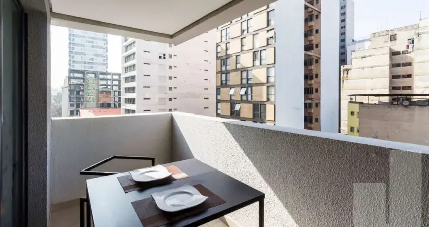 Apartamento com 1 quarto para alugar na Rua Augusta, 1088, Consolação, São Paulo