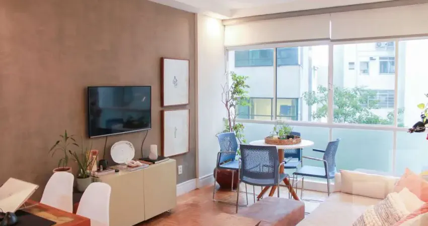 Apartamento reformado próximo ao mackenzie e ao metrô, 2 dormitórios sendo 1 suíte - higienópolis