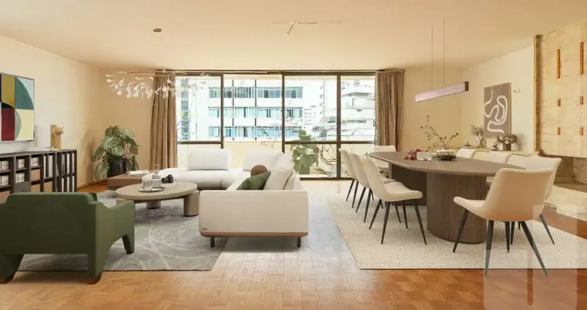 Excelente apartamento amplo proximo ao shopping higienopolis