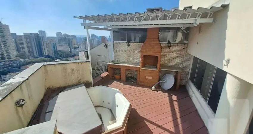 Cobertura duplex com vista para o pacaembu com 73 m2 e 1 vaga - santa cecília