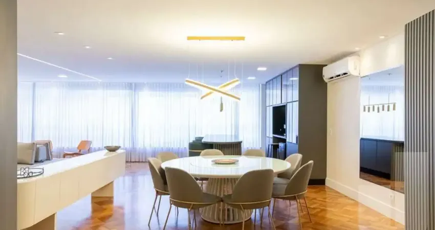 Apartamento reformado, 4 dormitórios sendo 4 suítes e 2 vagas, próximo ao shopping higienópolis