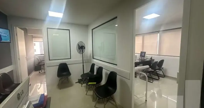 Sala comercial com 2 banheiros, 1 copa e 1 recepção em área nobre - perdizes