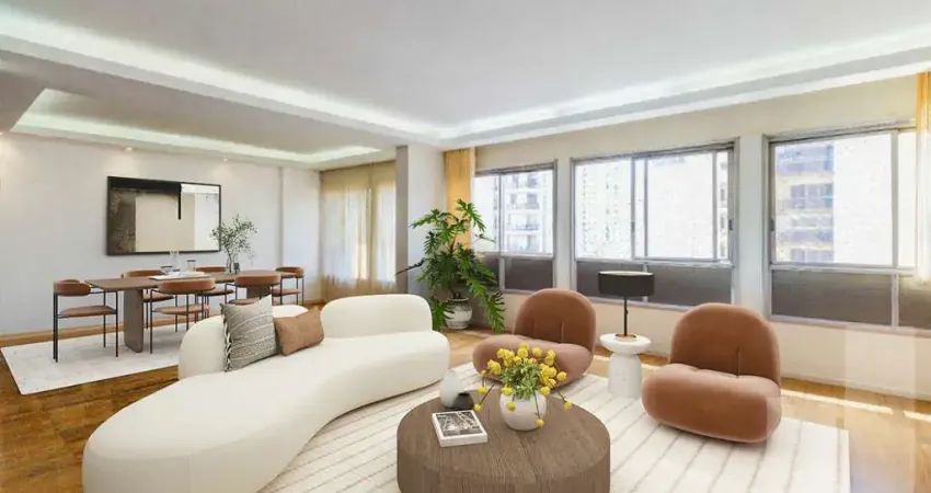 Apartamento com 234 m², 3 quartos sendo 3 suítes à venda no bairro santa cecília.