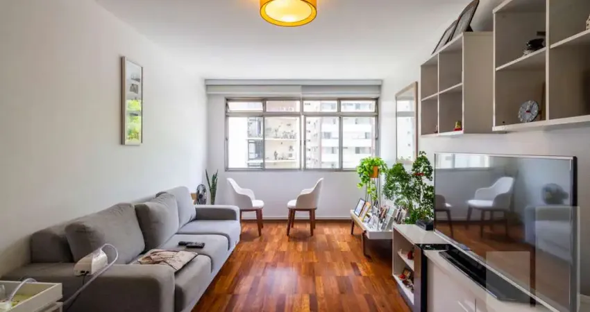 Apartamento com 128 m2 e 1 vaga em área nobre de higienópolis.